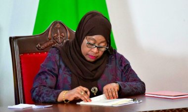 Perezida Samia yahagaritse umuyobozi umaze iminsi ibiri amuhaye inshingano