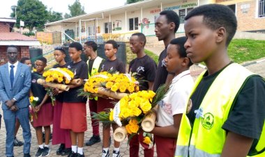 Muriga neza, murarerwa neza, muzakore byiza mwubake u Rwanda - Ushunze amasomo muri GS Camp Kigali abwira abanyeshuri