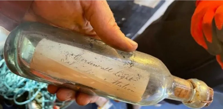 Hatahuwe Urwandiko rumaze imyaka 132 ruri mu icupa