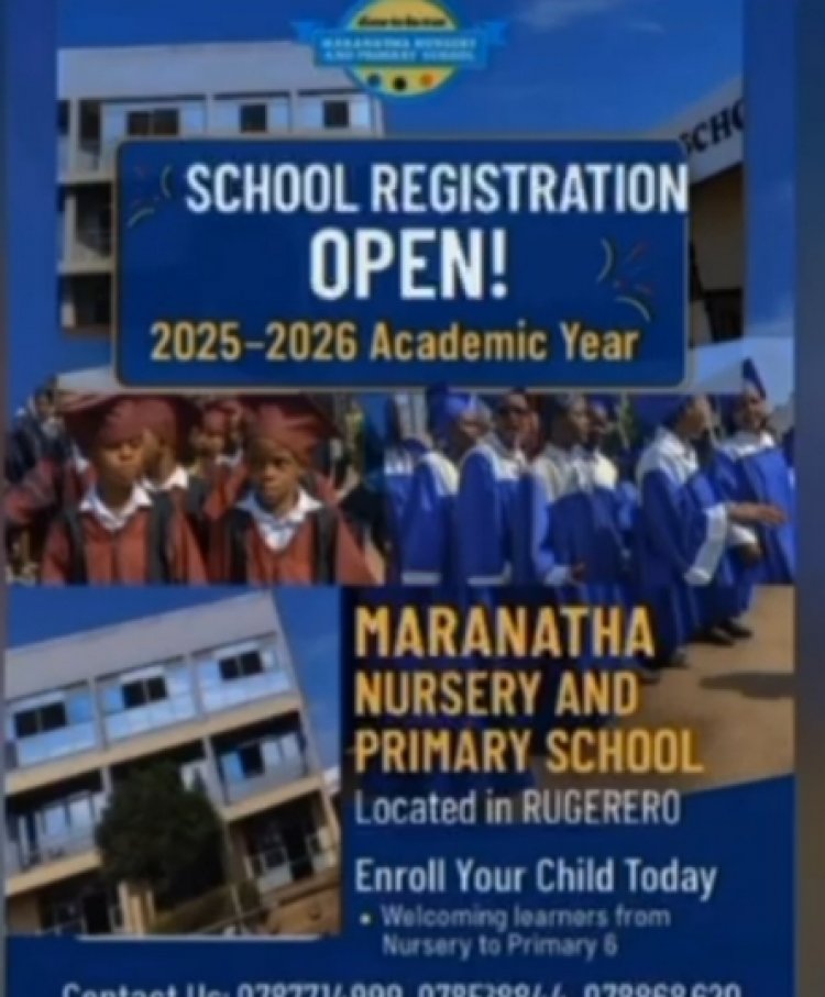 Maranatha High School  ishuri ntangarugero mugutanga ireme ry'uburezi