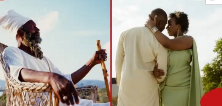 Umusaza mu bukwe yahaye inkoni  umukwe we amutegeka ibice azajya  akubita umukobwa we