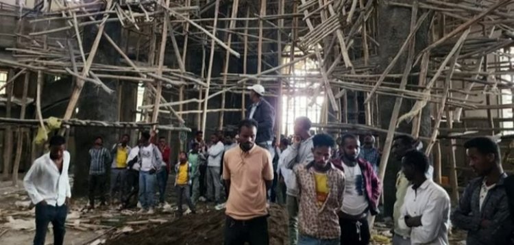 Abantu 30 bitabye Imana bagwiriwe n'igisenge cy'urusengero