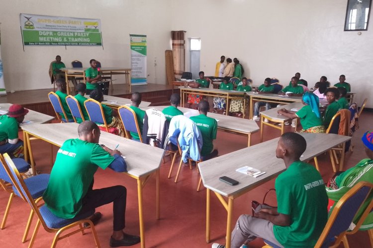 Green Party yasabye  abarwanashyaka kwamagana abavuga nabi igihugu