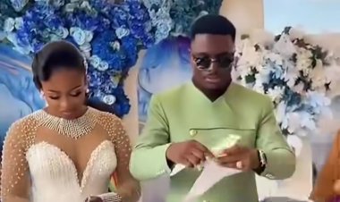 Abageni baciye ibyangombwa by'ishyingiranwa imbere ya Pasiteri