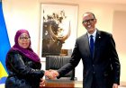 Perezida Kagame aragirira uruzinduko muri Tanzania