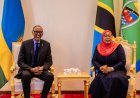 Leo, nimempokea Rais wa Rwanda, Mheshimiwa Paul Kagame- Samia