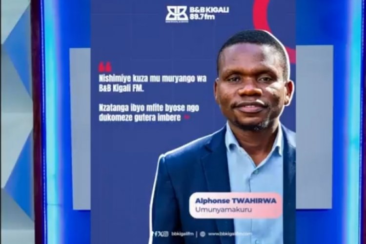 Alphonse Twahirwa yahawe inshingano kuri Radio B&B