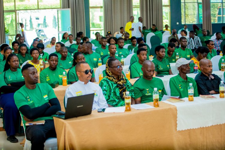 Green Party yagaragaje igenamigambi ry'ishyaka ry'igihe kirekire
