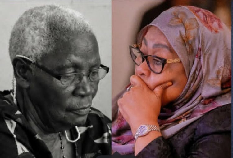 Samia  yihanganishije umuryango wa nyakwigendera John Pombe Magufuli.