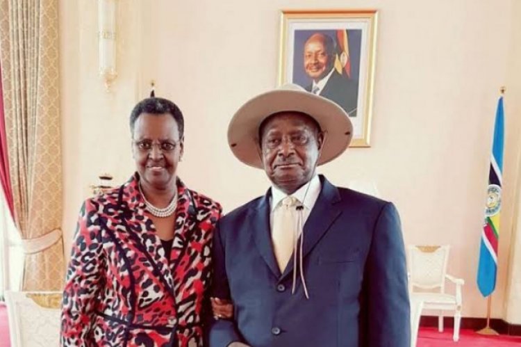Museveni amemteua tena Mkewe kuwa Wazili