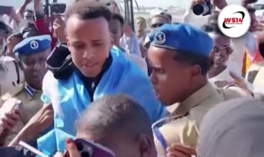 Mwamuzi Artan Apokelewa Kishujaa Somalia