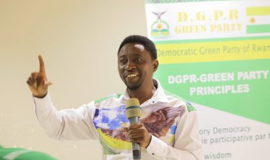 Dr Frank Habineza yasabye abayoboke ba Green Party gutanga ibitekerezo byubaka