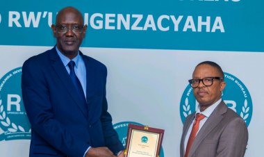 RIB yakiriye Umugenzuzi Mukuru w’Imari ya Leta muri Mali mu ruzinduko rw’akazi