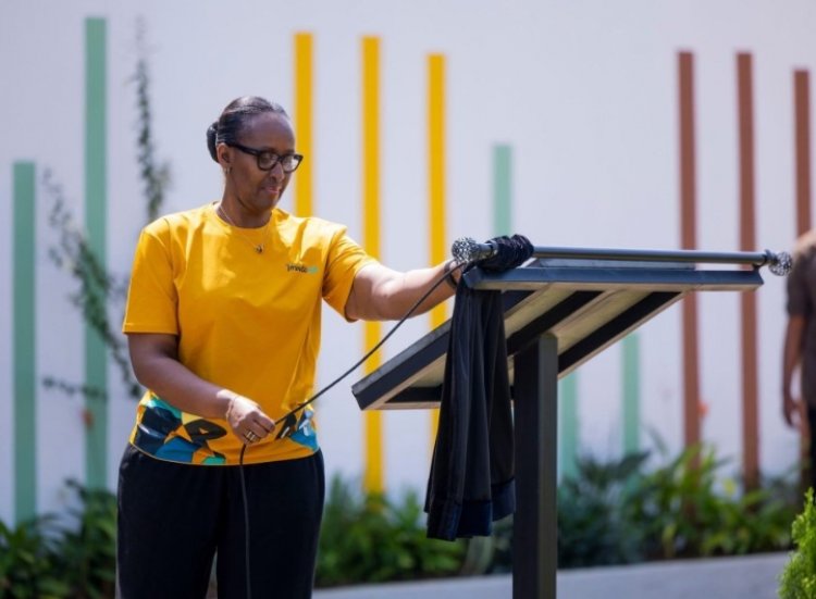 Janet Kagame  amefungua Kituo cha Imbuto Hub wilayani Bugesera.